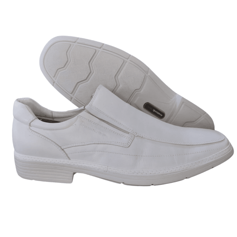 Sapato branco anatomic fashion gel